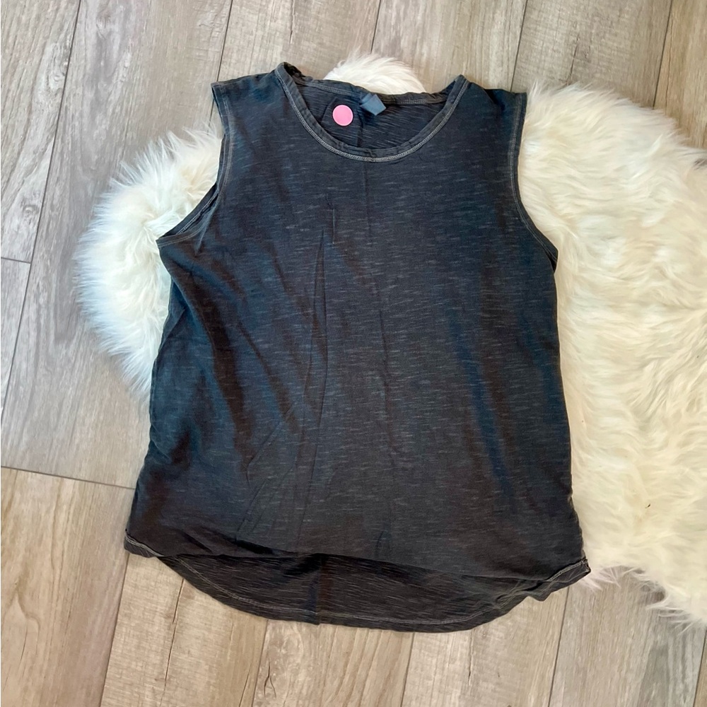 ALTERNATIVE | Charcoal Muscle Tee Tank Top (XL)